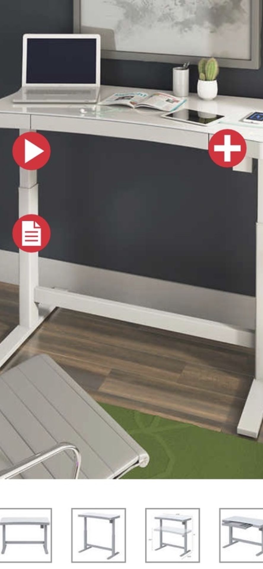 Tresanti 47" Adjustable Height Desk new for Sale in WA OfferUp