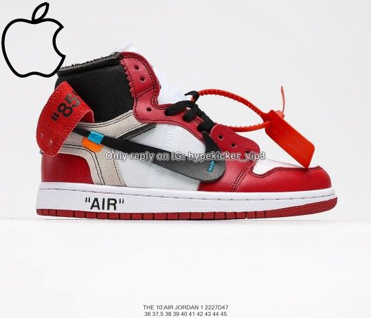 Jordan 1 Retro High Off White New
