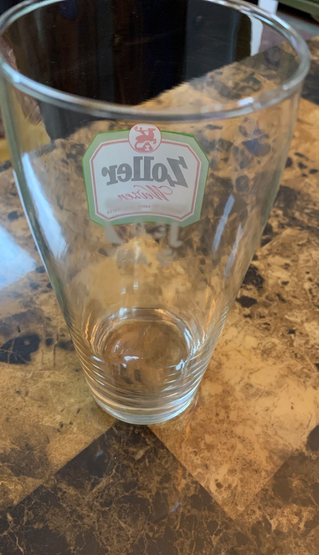 Zoller Weizen beer glass .3L