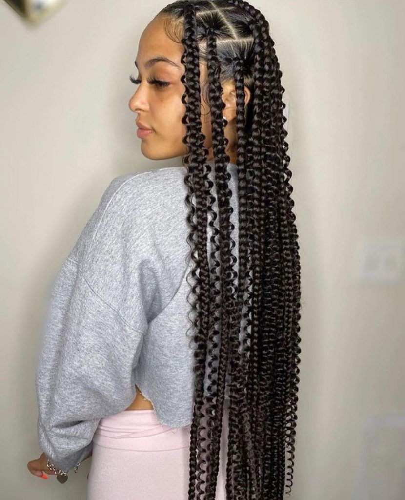 Large Boho Knotless