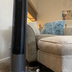 Lightly Used 4 Foot Oscillating Fan.  Thumbnail