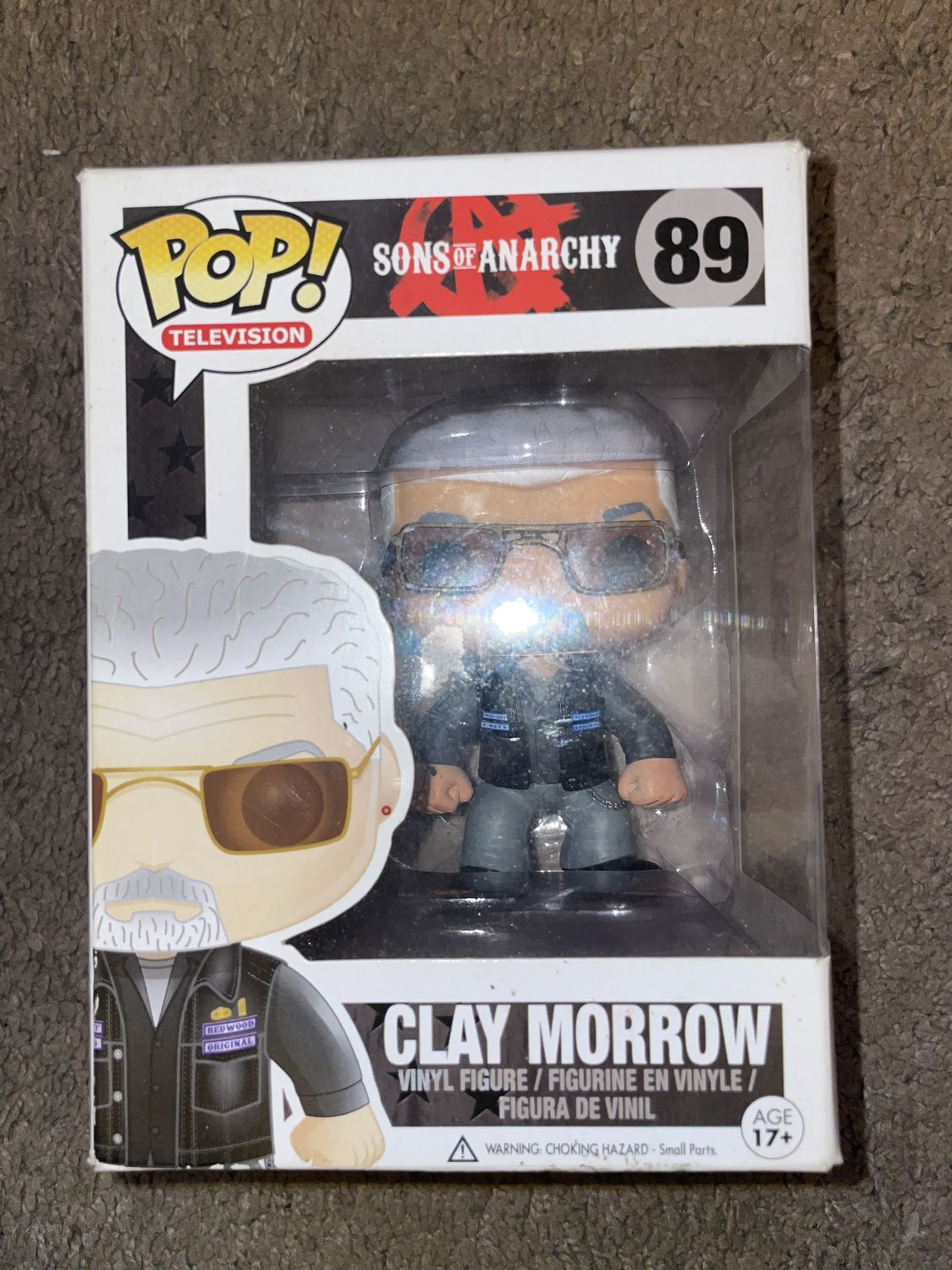 Funko Pop Sons Of Anarchy Clay Morrow 89 Vaulted