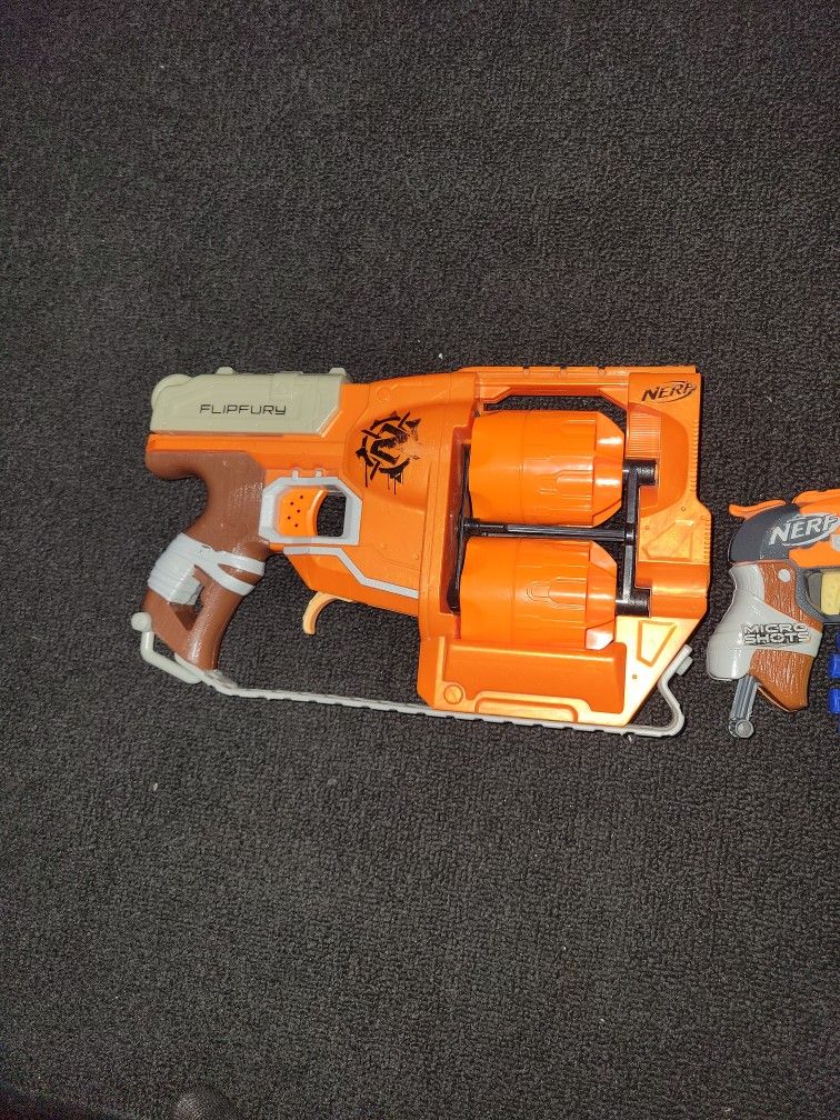2 Nerf Guns