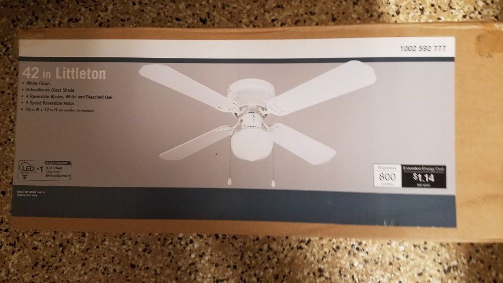 Littleton 42 In Led Indoor White Ceiling Fan With Light Kit For Kissimmee Fl Offerup - Littleton 42 In Led Indoor White Ceiling Fan With Light Littleton 42 In Led Indoor White Ceiling Fan With Light Kit For Kissimmee Fl Offerup - Littleton 42 In Led Indoor White Ceiling Fan With Light