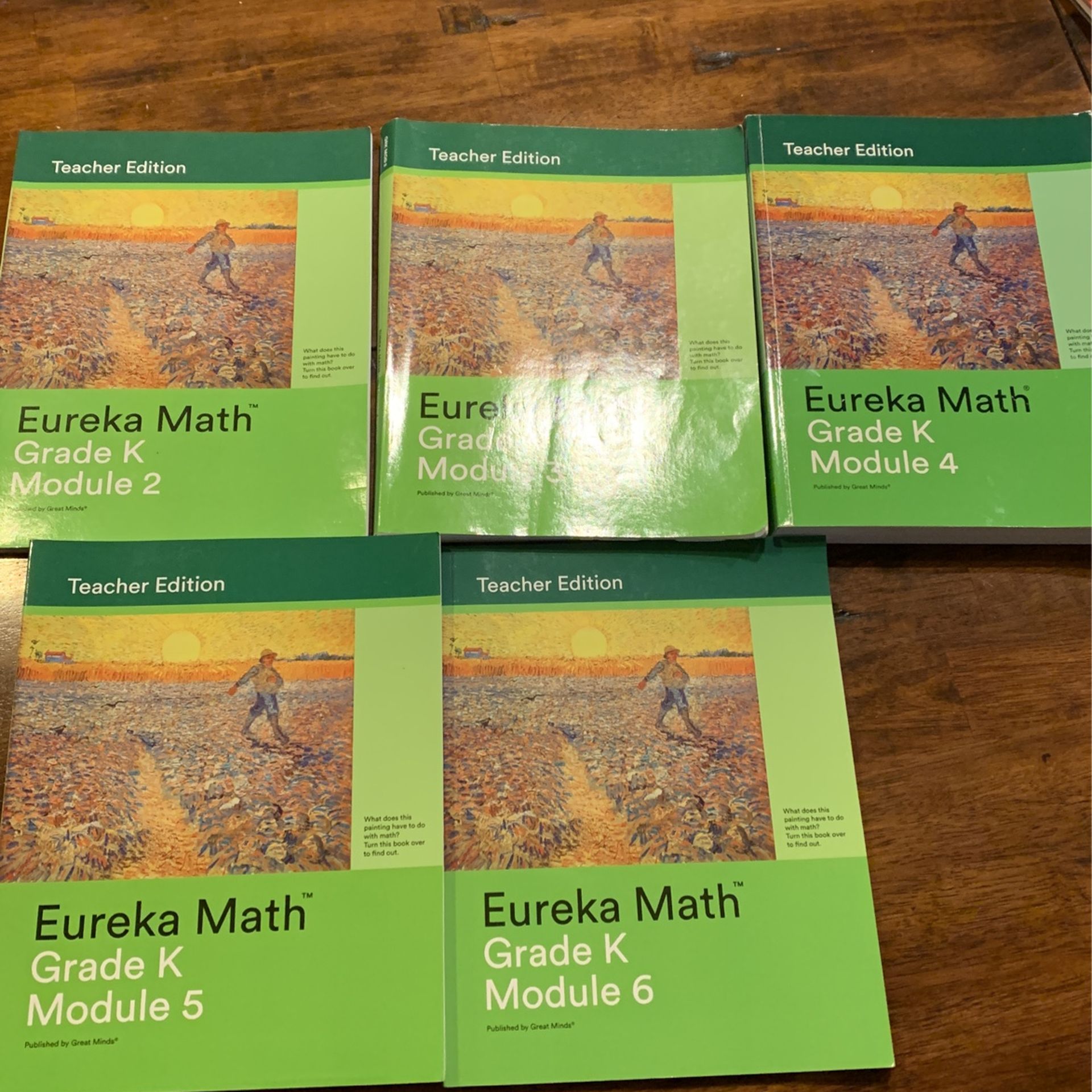 School/Teaching Eureka Math Kindergarten Supplies
