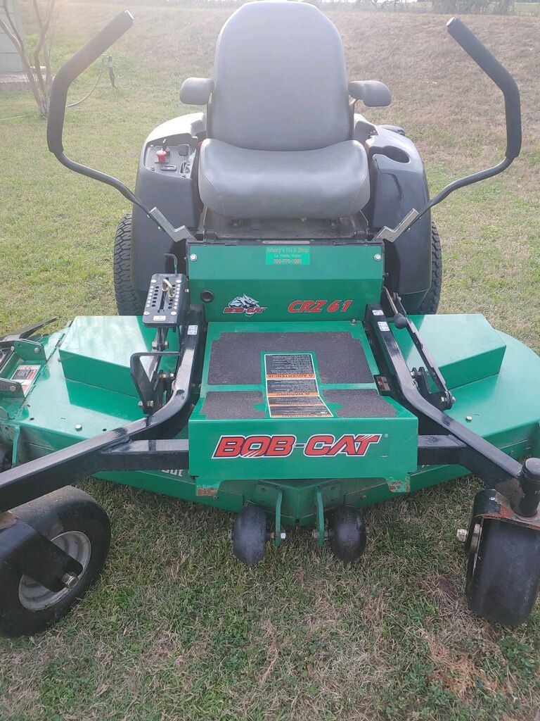 Bobcat CRZ 61 zero turn mower Low Hours for Sale in La Vernia, TX OfferUp