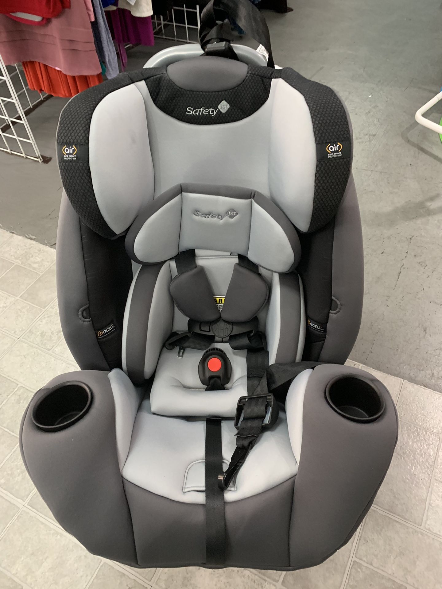 Safety 1st UltraMax Air 360 4in1 Convertible Car Seat, Raven HX for