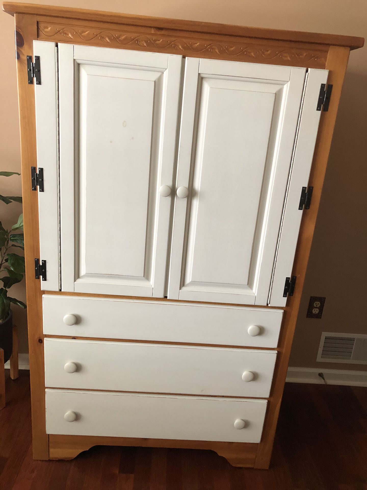 REDUCED  Armoire- Tv- Coffee Bar