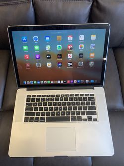 🍏Apple Excellent 2014 Retina 15.4in Mac Book Pro 16GB Ram -  i7 256GB SSD w/charger + Office!! Thumbnail