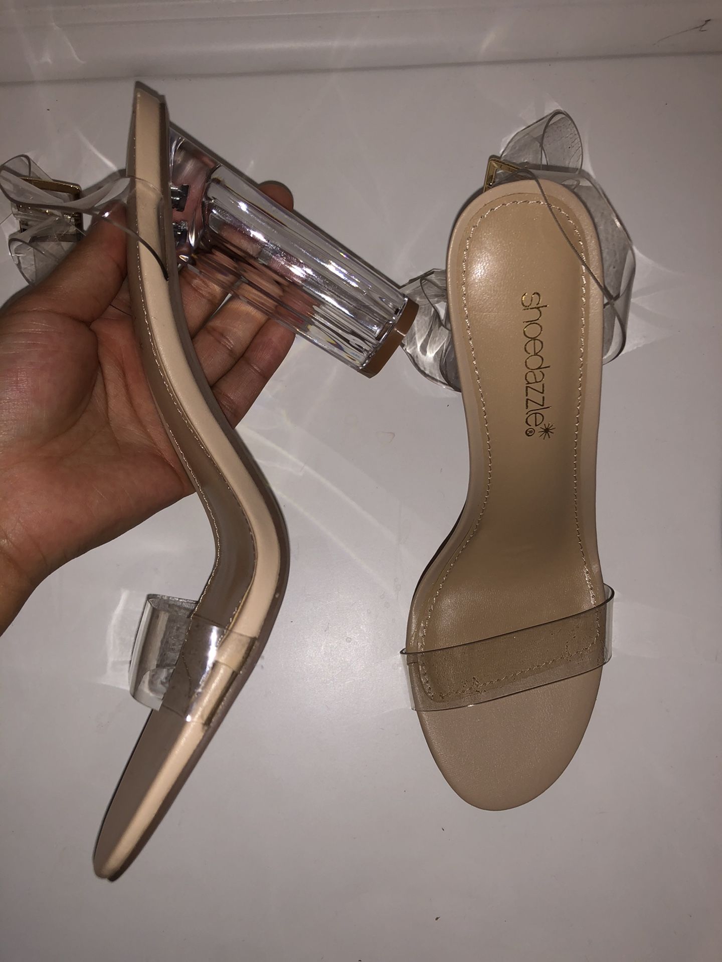 Clear High Heels
