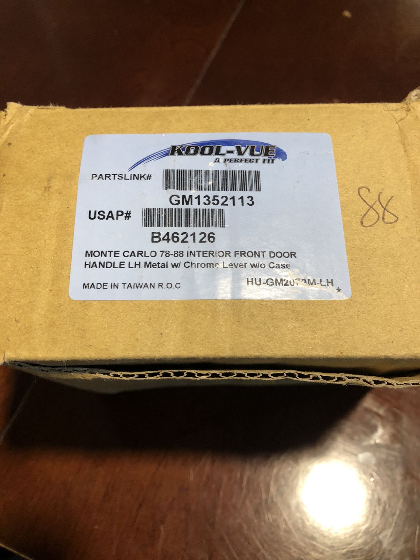 NIB 78-88 Monte Carlo Front Door Handle