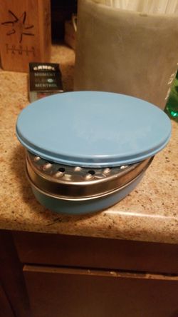 2 IKEA cheese graters with storage lids Thumbnail
