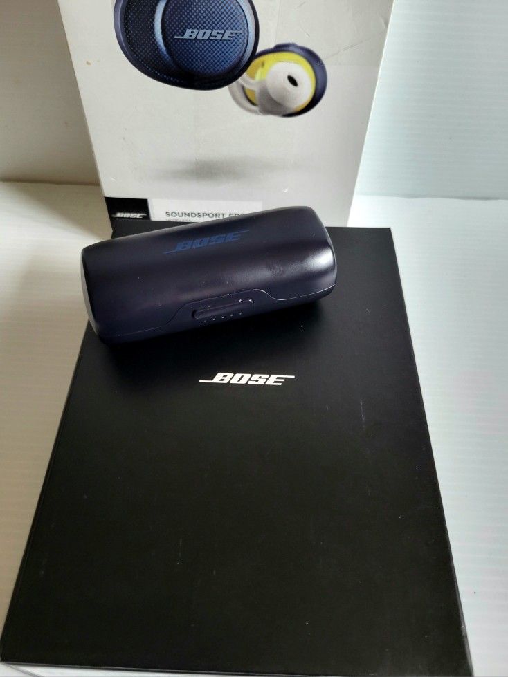 Bose SoundSport Free Navy/Citron In Ear Headset.