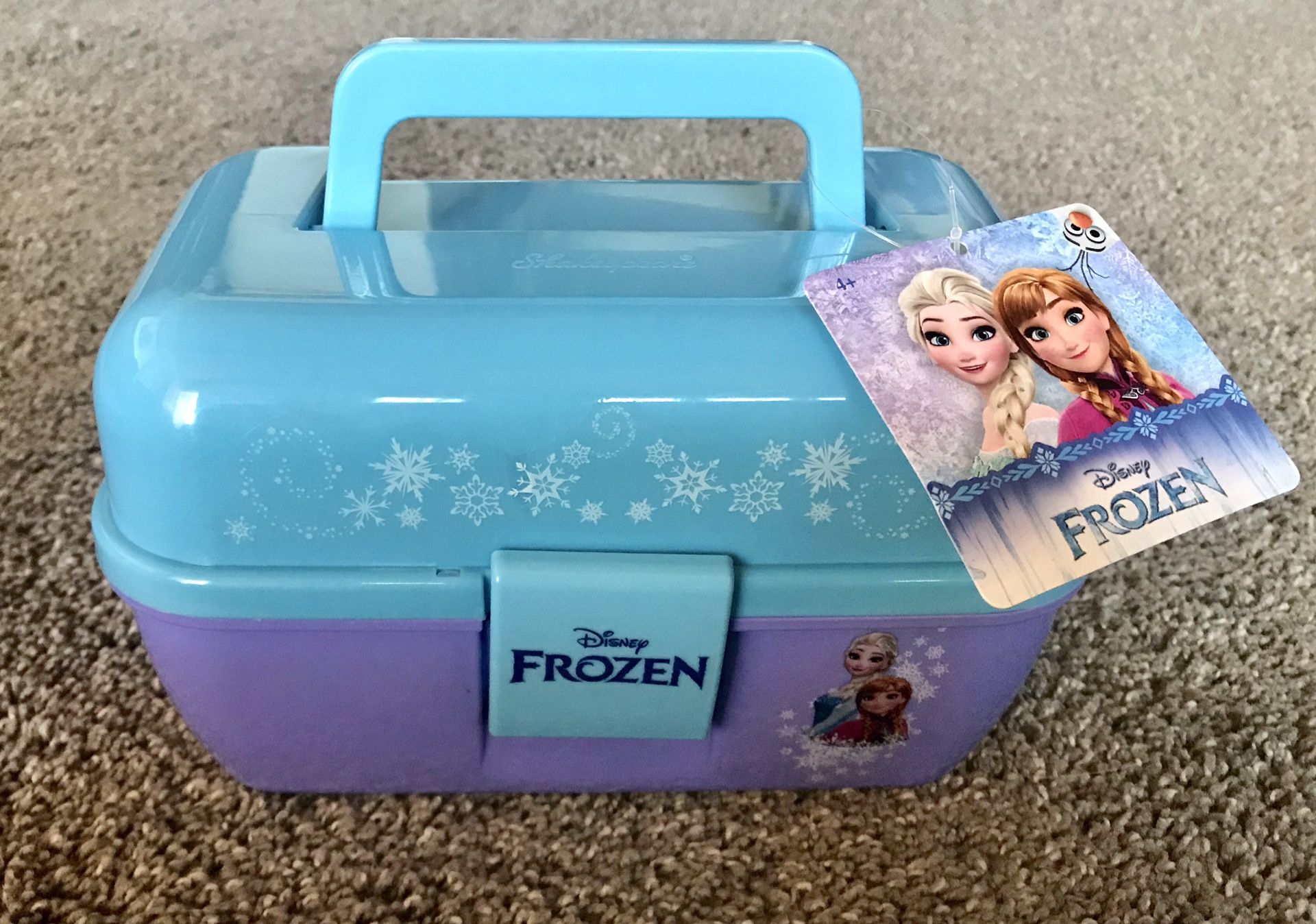 Disney Frozen Tackle Box Caboodle play box