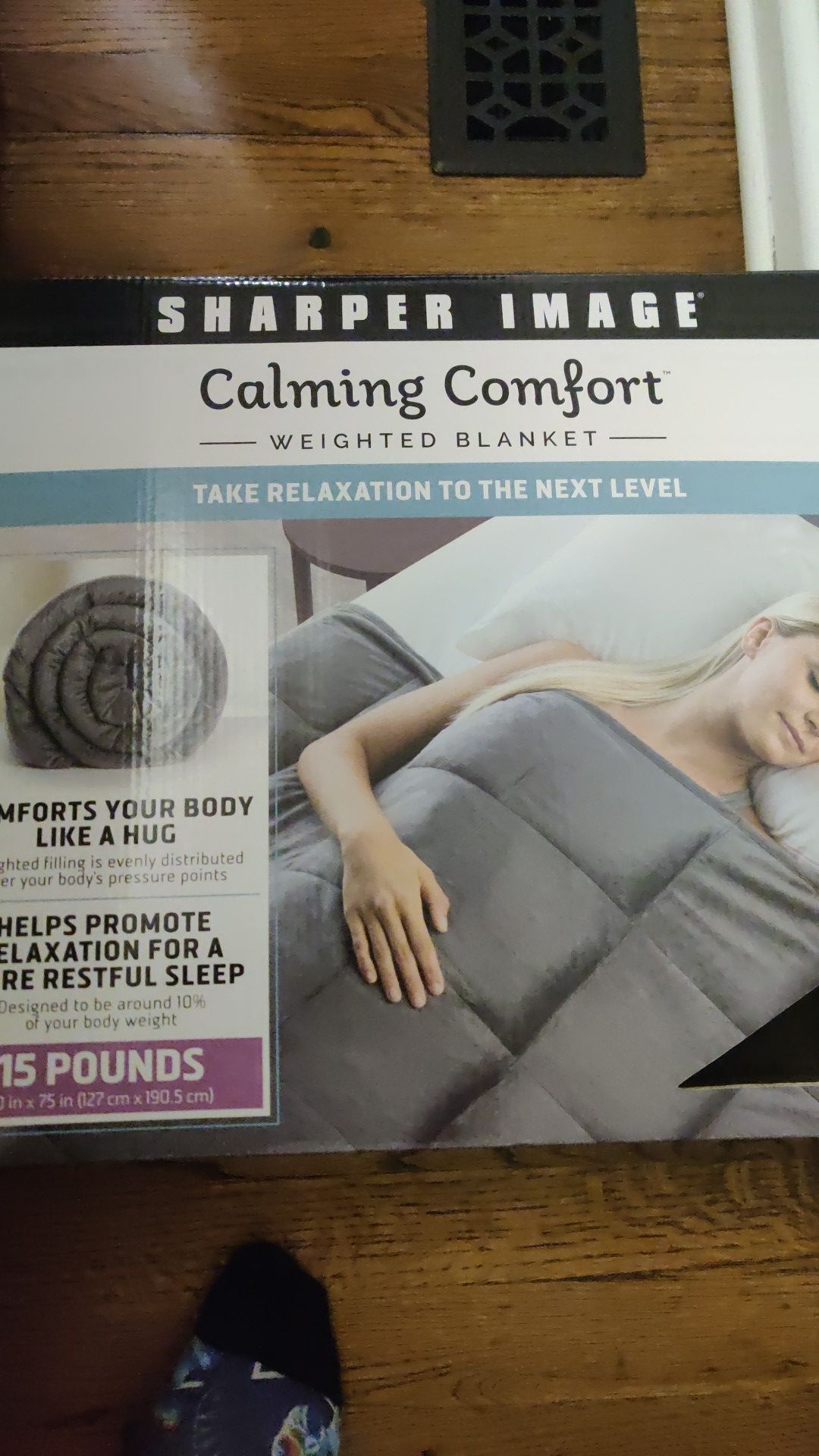 Calming comfort weighted blanket
