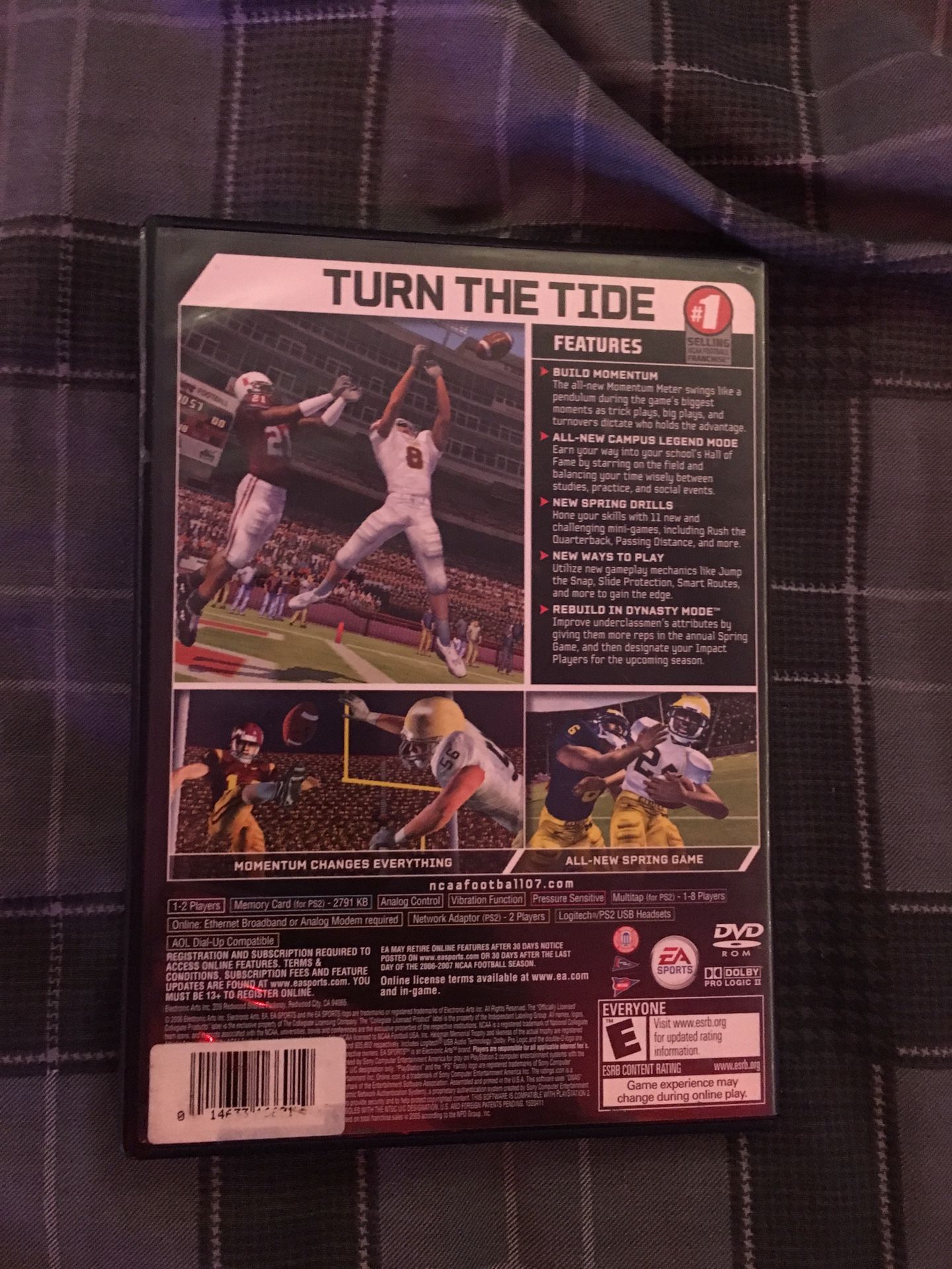 Ps2 ncaa football 05,07