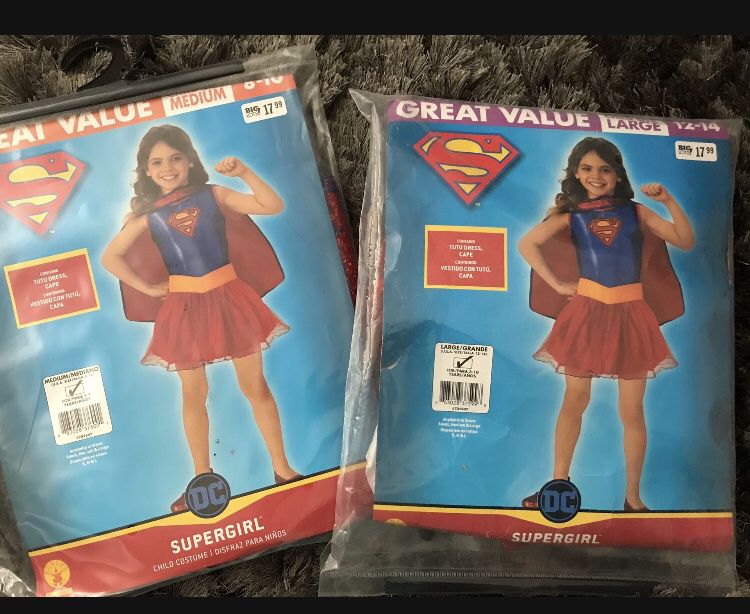 Supergirl Kid Costume Brand New