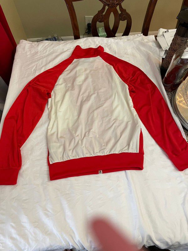 Adidas Red/Off White Jacket