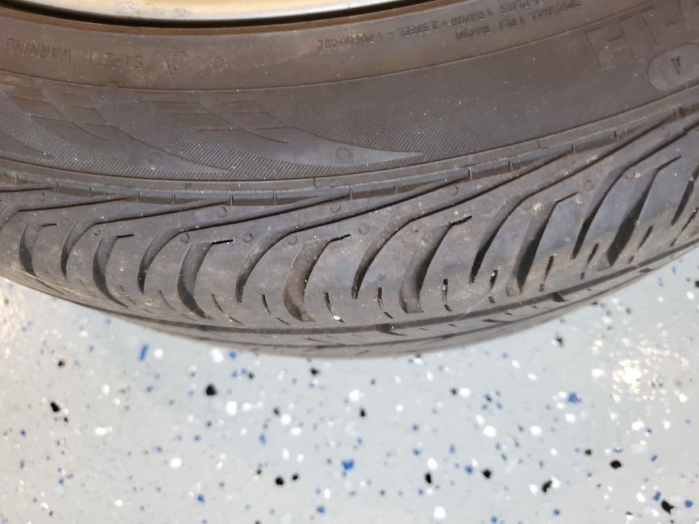 2010 Mercedes Benz C300 Sport Staggered Rims With Tires
