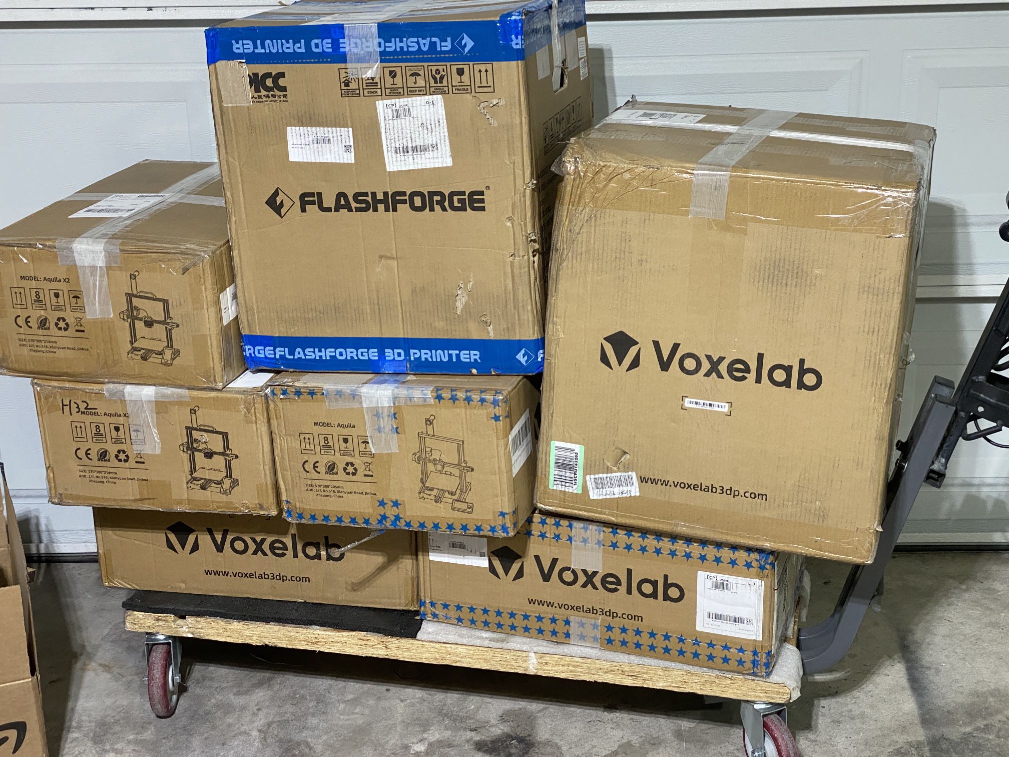 Voxelab Aquila X2 Upgrade 3D Printer w/ Filament Detector Upgraded TMC2208 Board