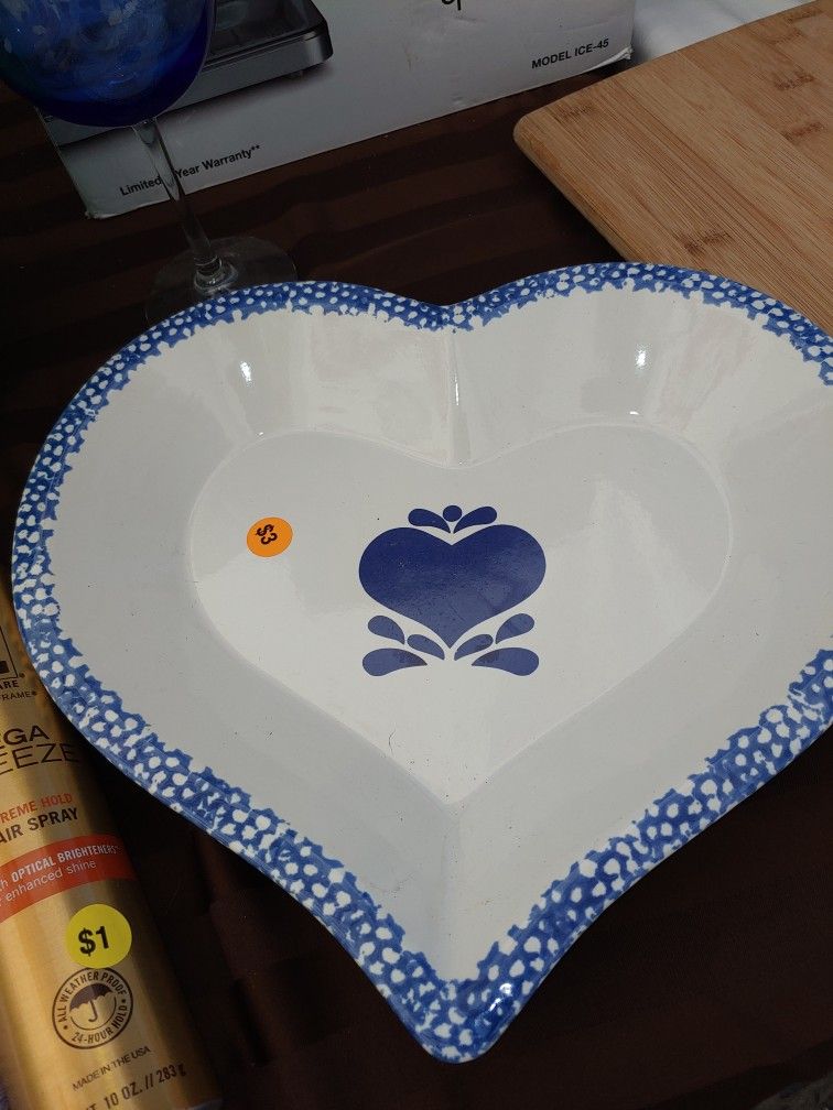 Ceramic Heart Bowl
