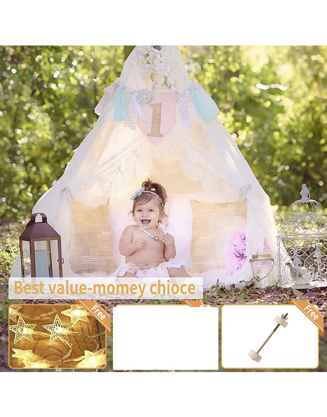 Teepee Play Tent