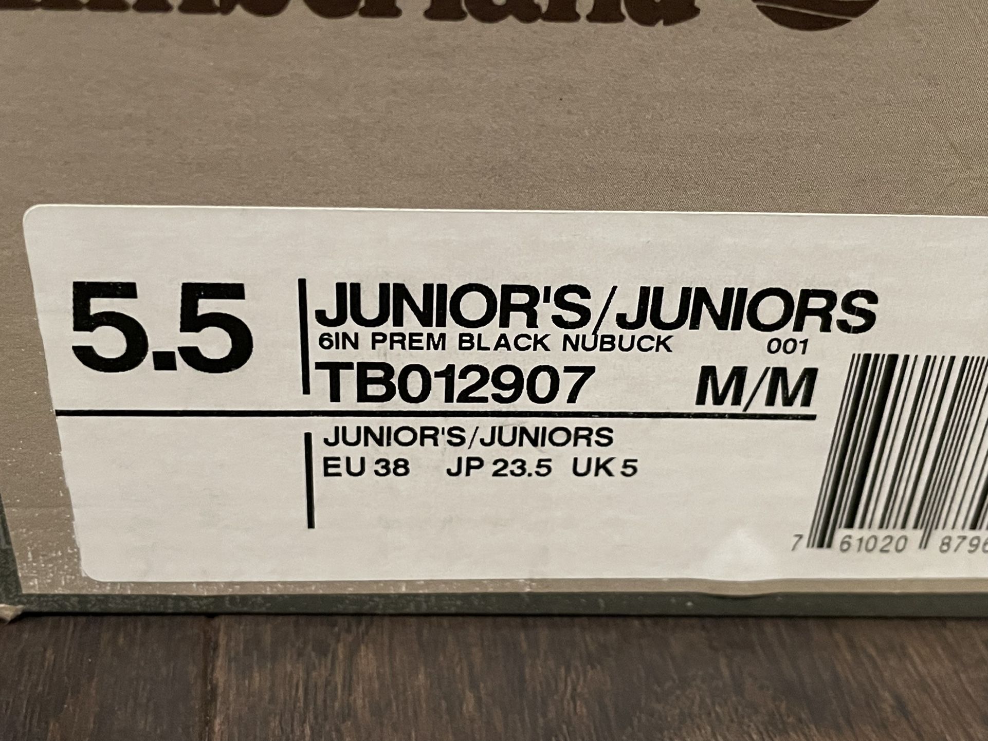 Timberland Boots (Black)