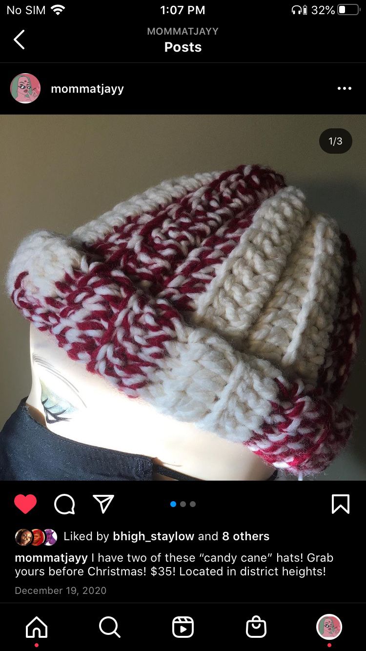 Crochet Hat By Me! 