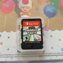 Super Mario party - Nintendo switch Thumbnail