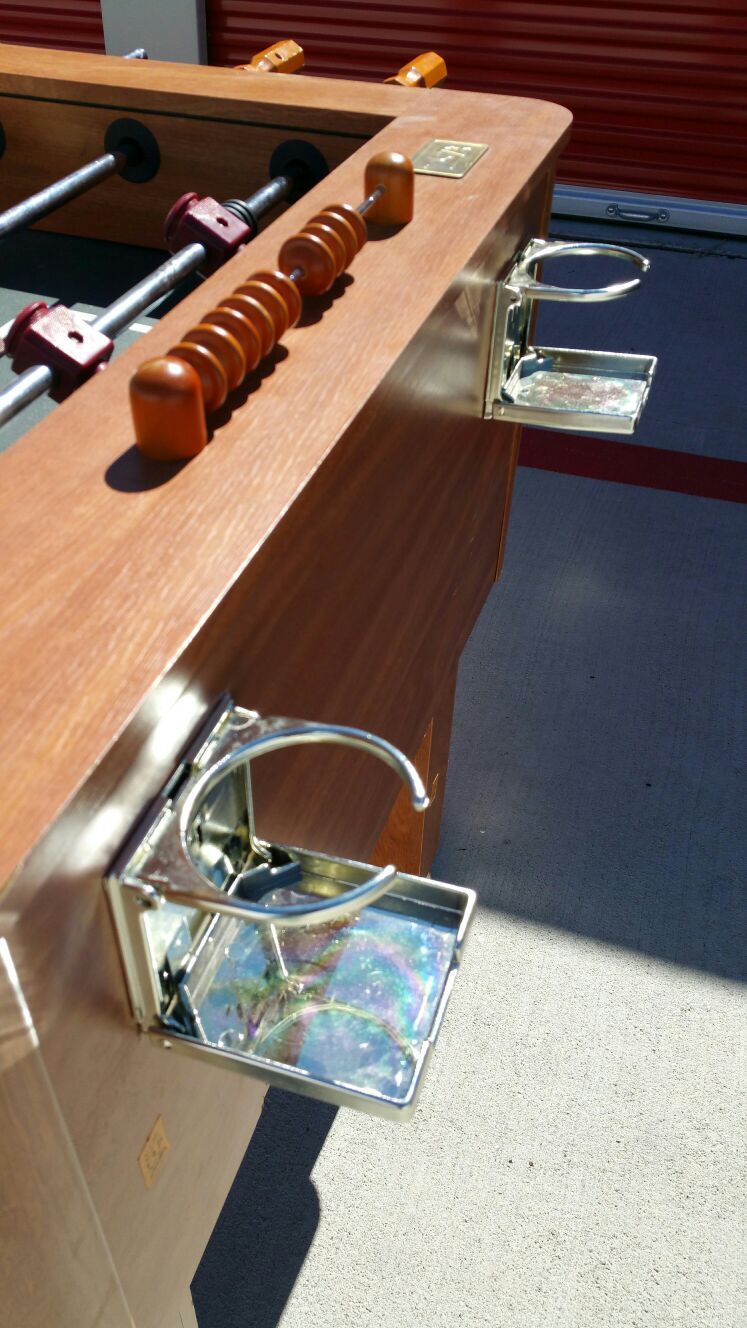 HD TSA FOOSBALL SOCCER TABLE W / 4 CUP HOLDERS! for Sale in Houston, TX