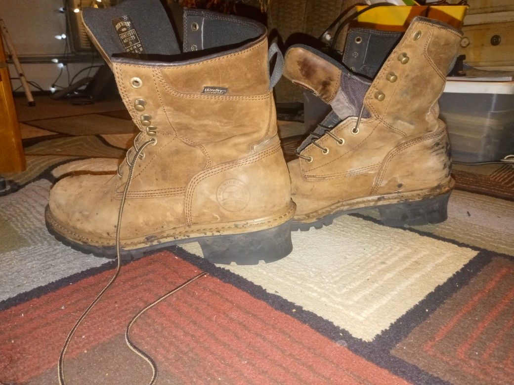 Red Wing Irish Setter Steel Toe Water Proof