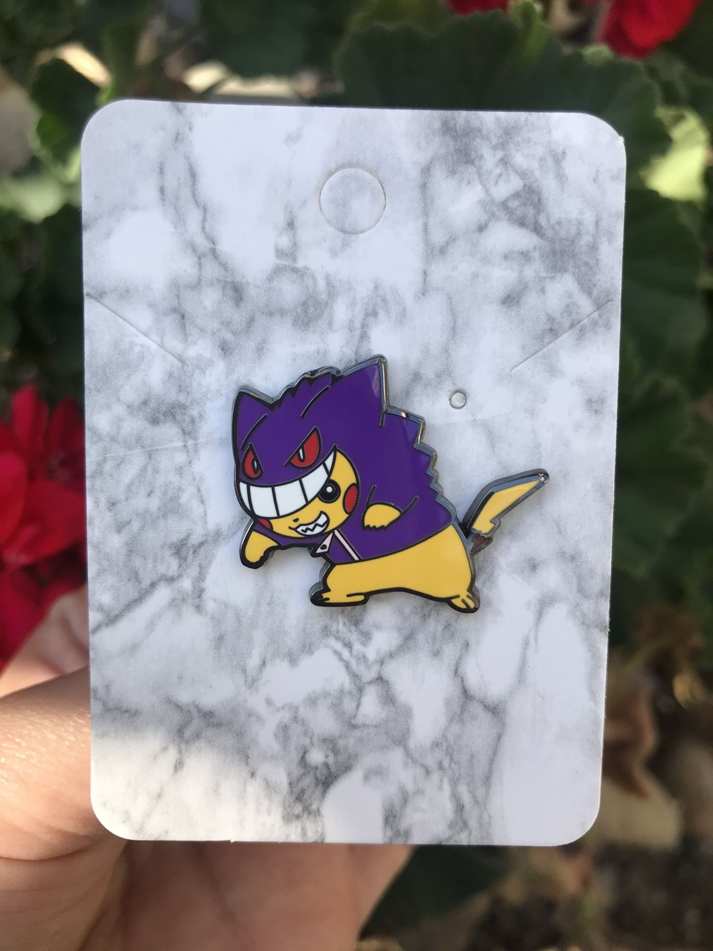 Gengar X Pikachu Pokemon Pin