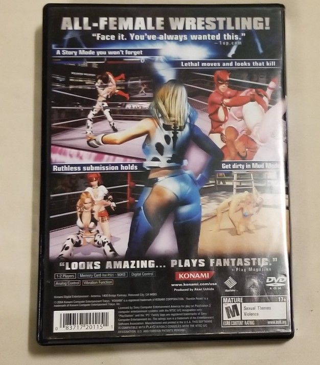 PS2 Rumble Roses