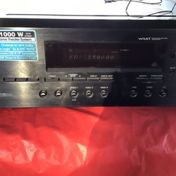 Onkyo HT-R520 Previously on tested a FM black Vintage Video one and two DVD cd output  Thumbnail