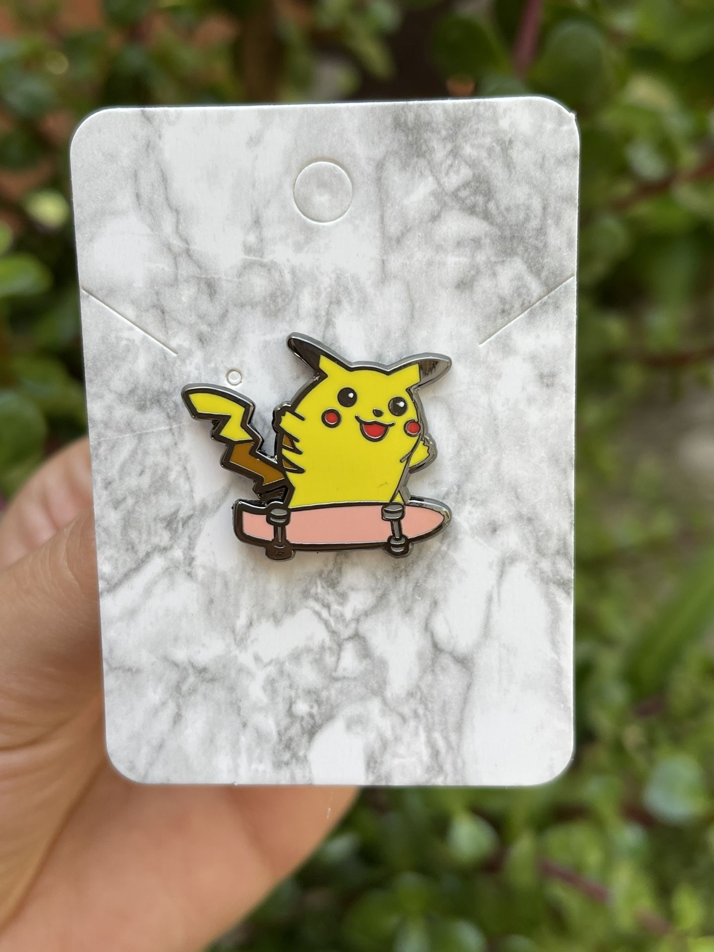 Skateboarding Pikachu Pokemon Pin