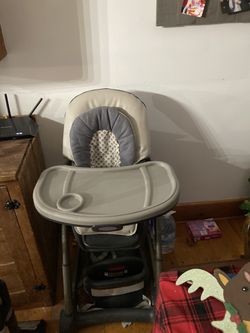 High Chair With Booster Seat Thumbnail