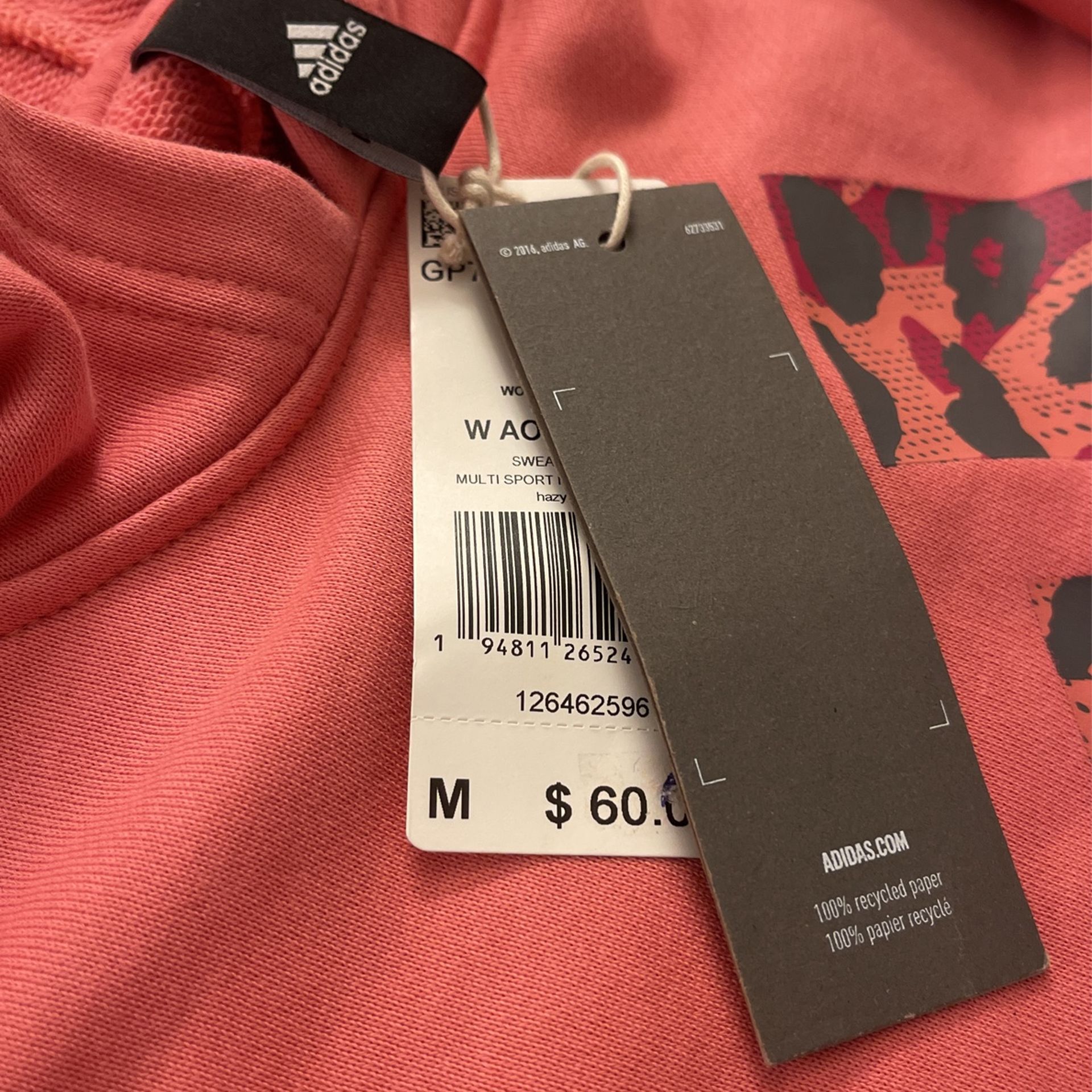 Adidas Womens Pullover Size Med