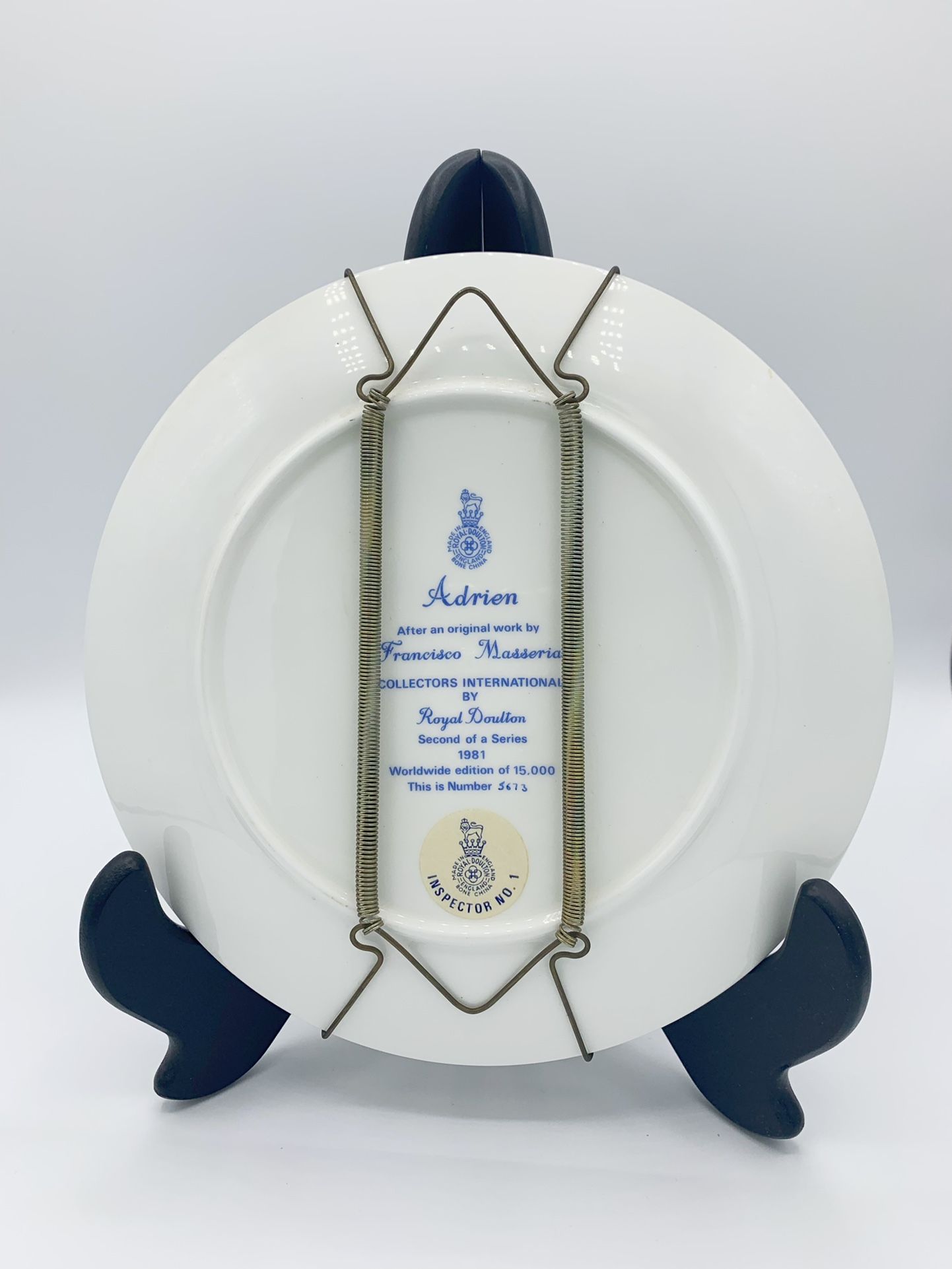 Francisco Masseria Collectors International By Royal Doulton 4s Plates-girls