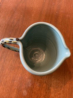Ceramic Pitcher From Italy. Thumbnail