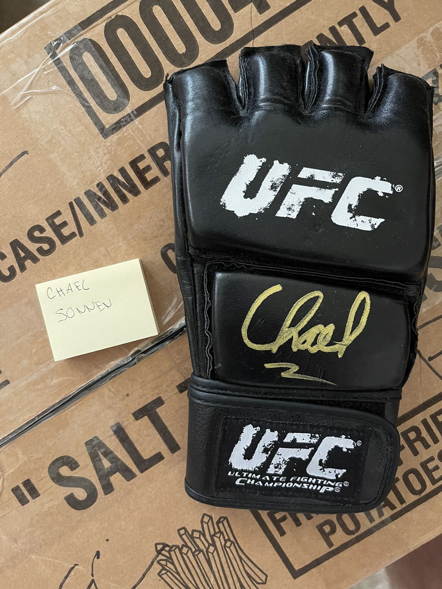 Signed UFC Memorabilia