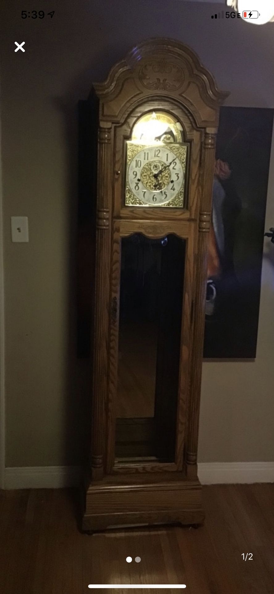 Howard Miller grandfather clock