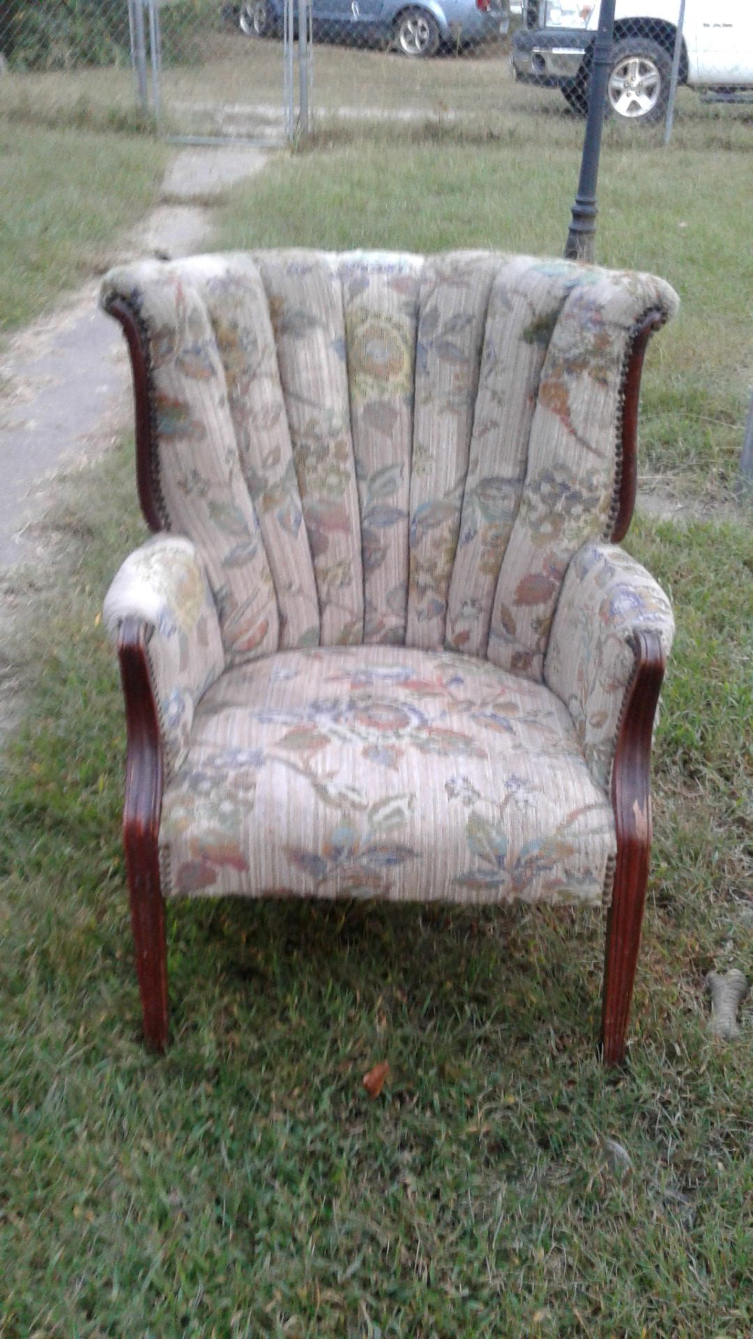 Victorian wingback chair....Make offer