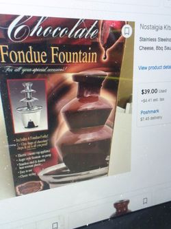 Chocolate  Foundo Fountain Thumbnail