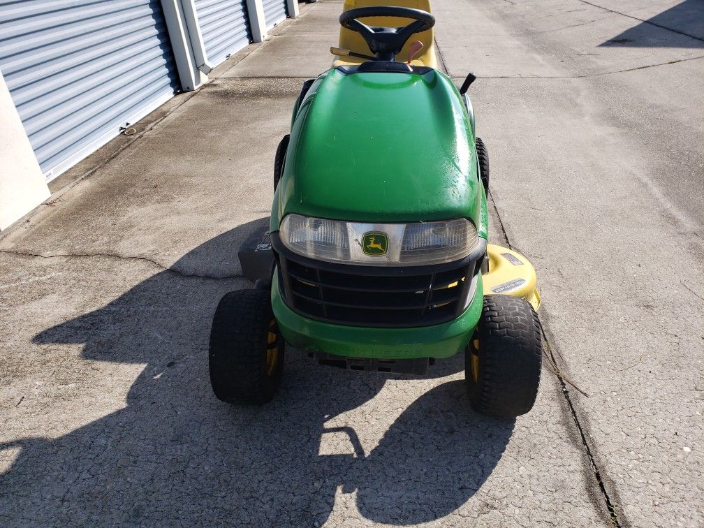 John Deere La125 Riding Mower 19hp Engine 42 Deck And Auto Transmission For Sale In Clermont 6332