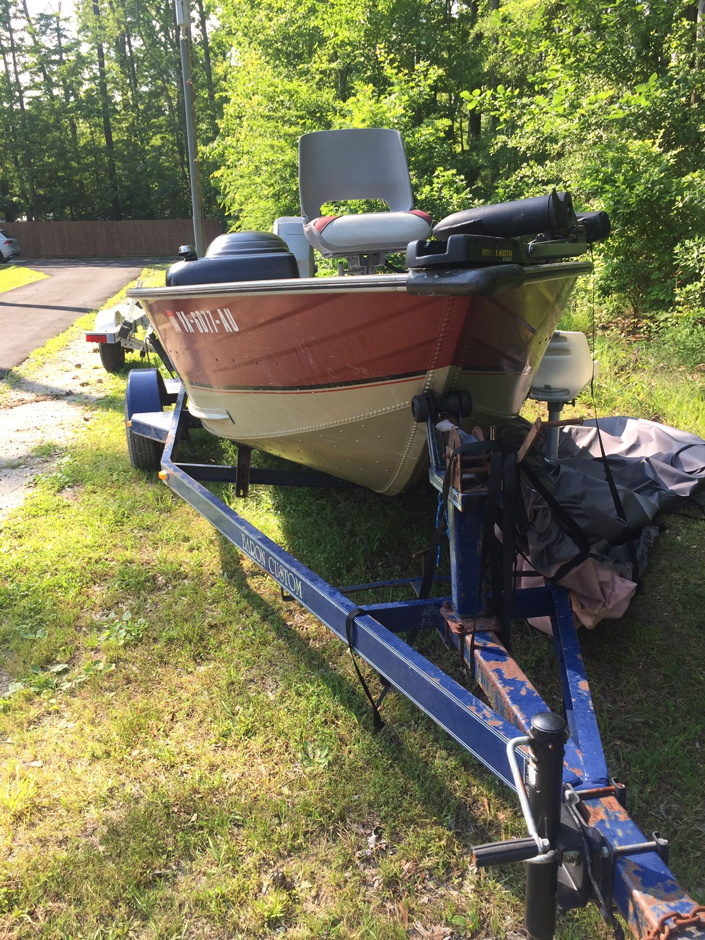 1997 Tracker Deep V 17 ft Boat for Sale in Virginia Beach, VA - OfferUp