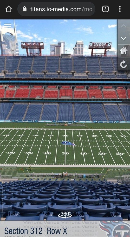 Titans vs Saints - 2 Tickets, 11/14
