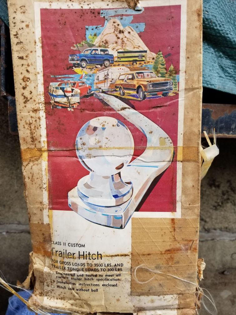 Class 2 trailer hitch for old car.