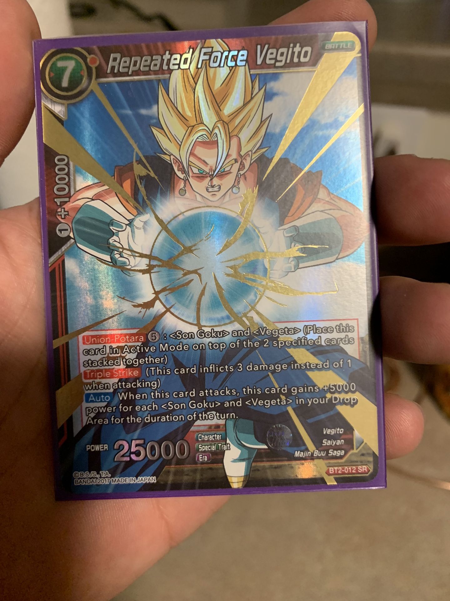 Repeated Force Vegito Holo
