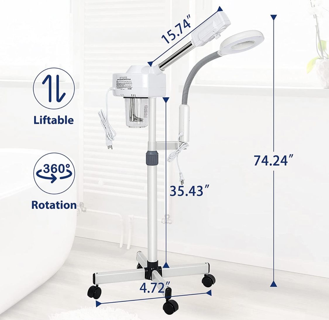 2 in 1 Facial Steamer