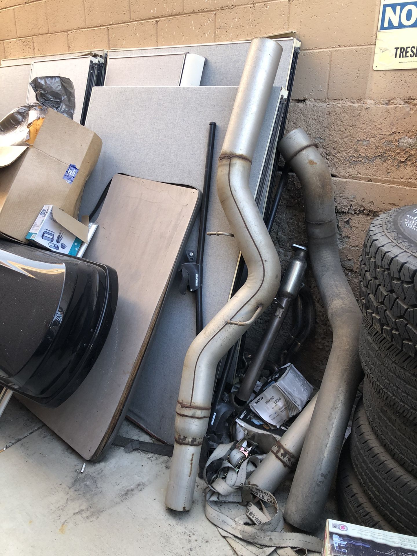 Cat Delete Exhaust Pipes Kit For 2015+ Ford F-250 / F-350